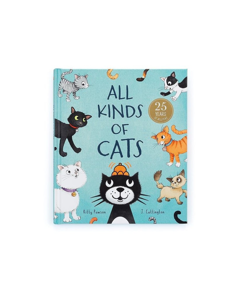 „All Kinds of Cats” Książeczka dla Dzieci