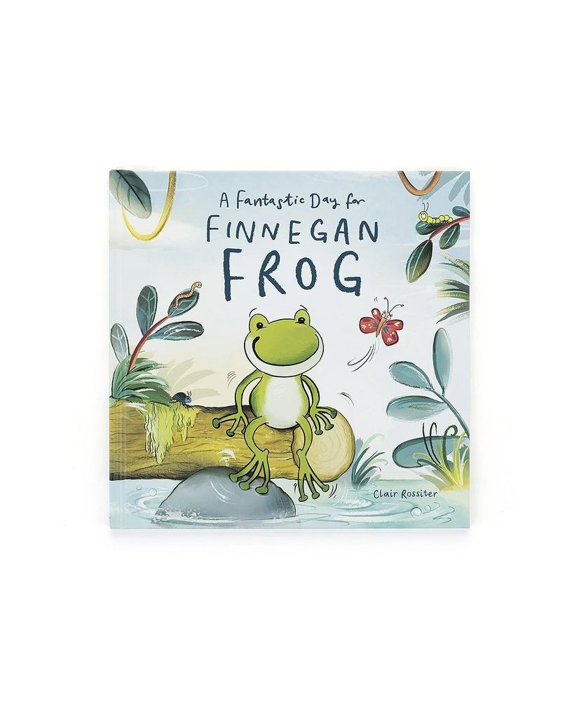 „A Fantastic Day for Finnegan Frog” Książeczka dla Dzieci