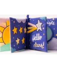 „Hello Moon” Książeczka Sensoryczna dla Dzieci