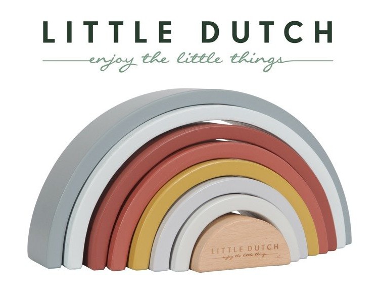 Little Dutch Pure & Nature Drewniana Tęcza