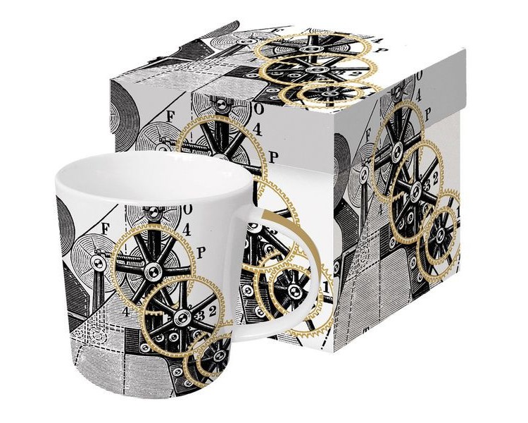 Zegary Kubek Porcelanowy w Ozdobnym Pudełku 350 ml