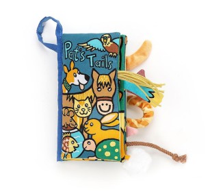 „Pet Tails” Książeczka Sensoryczna dla Dzieci