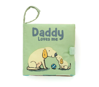 „Daddy Loves Me” Książeczka Sensoryczna dla Dzieci