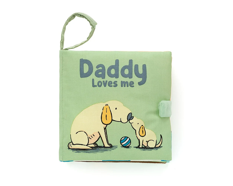 „Daddy Loves Me” Książeczka Sensoryczna dla Dzieci
