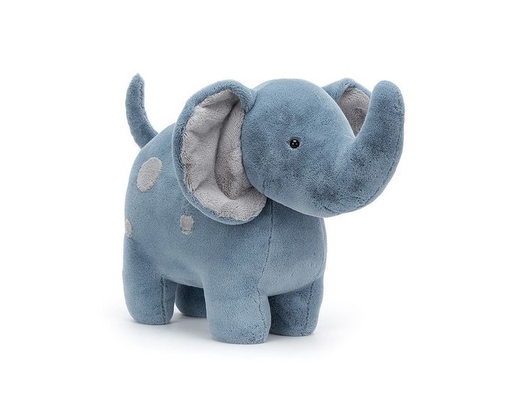 Słoń w Kropki Niebieski 30 cm