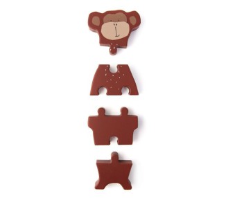 Małpka Drewniane Puzzle