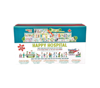 Szczęśliwy Szpital Puzzle 60 elementów